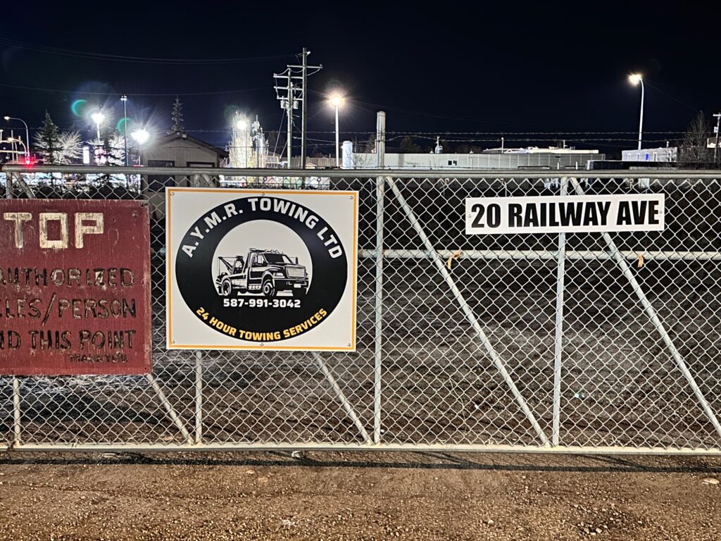 AYMR TOWING LTD Tow Truck Yard 1024x768